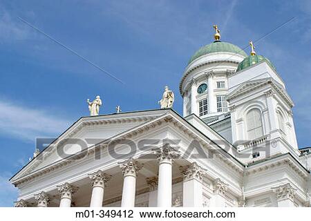 Stock Image - Lutheran Cathedral. Helsinki. Finland. Fotosearch