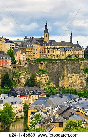 Stock Photo - Luxemburg, Luxemburg City W H,. Fotosearch