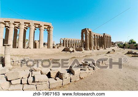 Luxor Temple Complex, Luxor (Thebes), Egypt, Africa. View Large Photo Image Stock Image - Luxor Temple Complex, Luxor (Thebes), Egypt, Africa.. Fotosearch