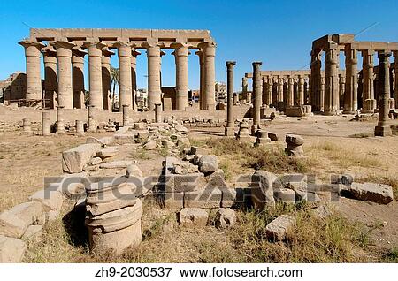 Luxor Temple Complex, Luxor (Thebes), Egypt, Africa. 1015 View Large Photo Image Stock Photo - Luxor Temple Complex, Luxor (Thebes), Egypt, Africa. 1015. Fotosearch