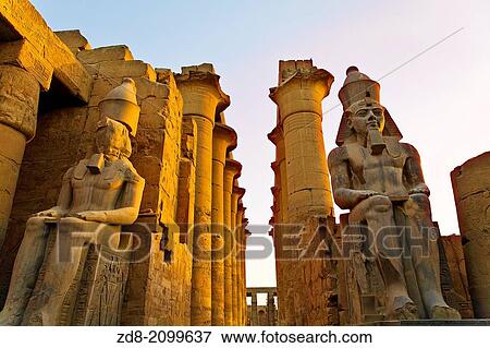 luxor temple. luxor. View Large Photo Image Stock Photo - luxor temple. luxor.. Fotosearch