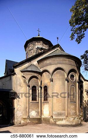 Lviv, Lvov, Armenian cathedral, Western Ukraine View Large Photo Image Stock Image - Lviv, Lvov, Armenian cathedral, Western Ukraine. Fotosearch