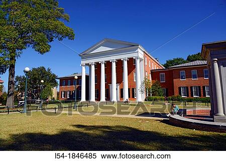 Stock Photography - Lyceum Building Ole Miss Campus University Oxford Mississippi MS. Fotosearch