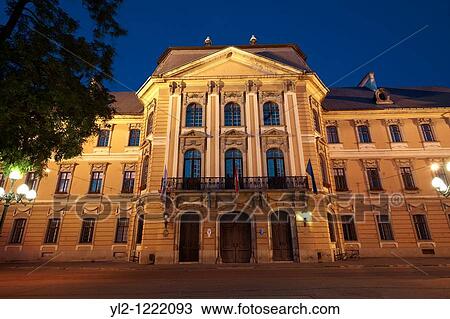 Lyceum Liceum - Eger, Hungary View Large Photo Image Stock Image - Lyceum Liceum - Eger, Hungary. Fotosearch