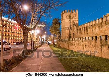 Macarena Walls, Seville, Spain. View Large Photo Image Stock Image - Macarena Walls, Seville, Spain.. Fotosearch