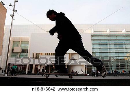 MACBA Museum of Contemporary Art of Barcelona, Barcelona. Catalonia, Spain View Large Photo Image Stock Image - MACBA Museum of Contemporary Art of Barcelona, Barcelona. Catalonia, Spain. Fotosearch
