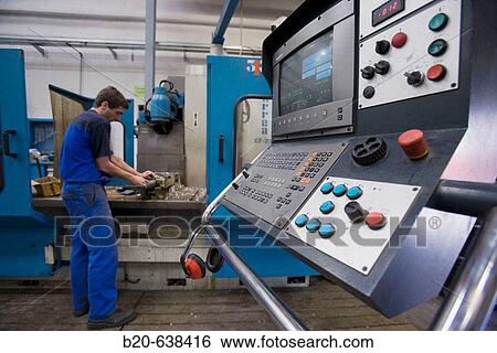 Machining workshop, CNC milling cutter. Loiu, Biscay, Euskadi, Spain View Large Photo Image Stock Photograph - Machining workshop, CNC milling cutter. Loiu, Biscay, Euskadi, Spain. Fotosearch