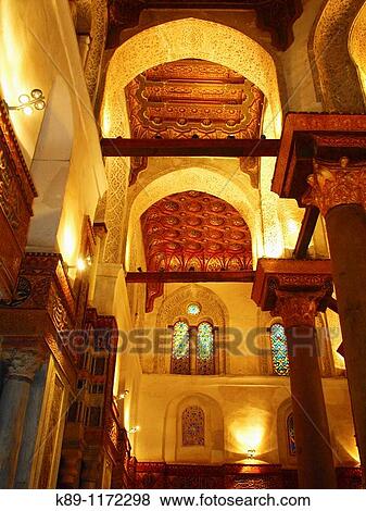 Stock Photo - Madrasa Mausoleum of Sultan Qalawun, Al Mu? izz historic street, Cairo, Egypt. Fotosearch