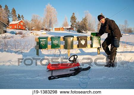 Mailbox, north Sweden View Large Photo Image Stock Photo - Mailbox, north Sweden. Fotosearch