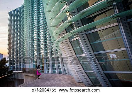 Stock Photography - Main facade of the National Art Center, Tokyo, Japan.. Fotosearch