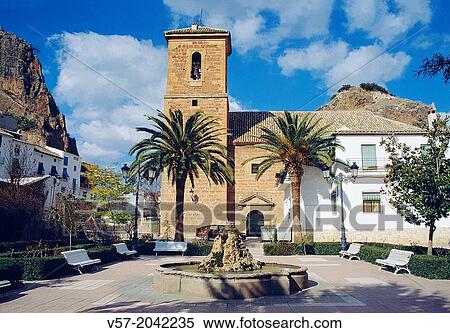 Main Square. Cambil, Jaen province, Andalucia, Spain. View Large Photo Image Stock Photography - Main Square. Cambil, Jaen province, Andalucia, Spain.. Fotosearch