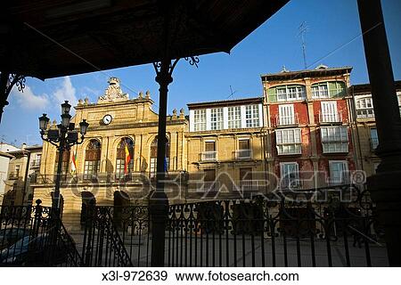 Main square Haro La Rioja Spain View Large Photo Image Stock Photo - Main square Haro La Rioja Spain. Fotosearch