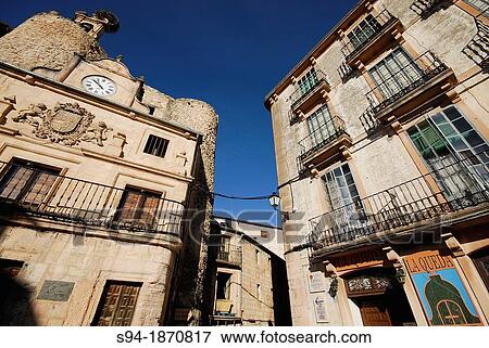 Main square of Sepulveda, Segovia province, Spain View Large Photo Image Stock Photo - Main square of Sepulveda, Segovia province, Spain. Fotosearch