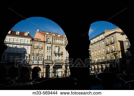 Main Square, Ourense. Galicia, Spain View Large Photo Image Picture - Main Square, Ourense. Galicia, Spain. Fotosearch