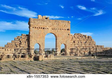 Main temple 2nd century, Sbeitla, Tunisia View Large Photo Image Stock Image - Main temple 2nd century, Sbeitla, Tunisia. Fotosearch