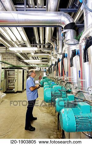 Maintenance Technician, Pumps ventilation and air conditioning, Onkologikoa Hospital, Oncology Institute, Case Center for prevention, diagnosis and treatment of cancer, Donostia, San Sebastian, Gipuzkoa, Basque Country, Spain View Large Photo Image Stock Photography - Maintenance Technician, Pumps ventilation and air conditioning, Onkologikoa Hospital, Oncology Institute, Case Center for prevention, diagnosis and treatment of cancer, Donostia, San Sebastian, Gipuzkoa, Basque Country, Spain. Fotosearch