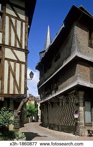 maisons a colombages, rue Larivey, Troyes, Aube, region Champagne-Ardenne, France, Europe//timber-framed houses, rue Larivey, Troyes, Aube department, Champagne-Ardenne region, France, Europe View Large Photo Image Stock Photo - maisons a colombages, rue Larivey, Troyes, Aube, region Champagne-Ardenne, France, Europe//timber-framed houses, rue Larivey, Troyes, Aube department, Champagne-Ardenne region, France, Europe. Fotosearch