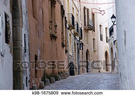 Major Street, Dalt Vila, Ibiza, Ibiza, Balearic Islands, Spain View Large Photo Image Stock Photo - Major Street, Dalt Vila, Ibiza, Ibiza, Balearic Islands, Spain. Fotosearch