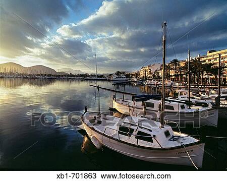 Majorca, Port Alcudia, Spain View Large Photo Image Stock Image - Majorca, Port Alcudia, Spain. Fotosearch