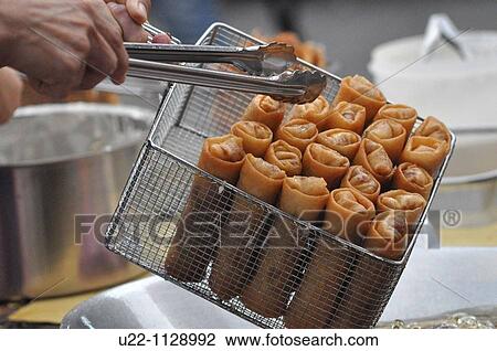Malacca (Malaysia): spring-rolls, fried in a Chinatown's restaurant View Large Photo Image Stock Image - Malacca (Malaysia): spring-rolls, fried in a Chinatown's restaurant. Fotosearch