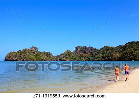 Stock Photo - Malaysia, Kedah, Langkawi Island, Tanjung Rhu, beach,. Fotosearch