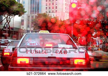 Malaysia. Kuala Lumpur. Cab View Large Photo Image Picture - Malaysia. Kuala Lumpur. Cab. Fotosearch