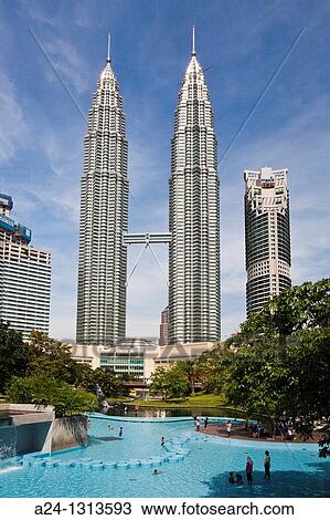 Malaysia, Kuala Lumpur City, Petronas Towers. View Large Photo Image Stock Image - Malaysia, Kuala Lumpur City, Petronas Towers.. Fotosearch