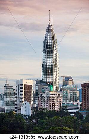 Malaysia, Kuala Lumpur City, Petronas Towers. View Large Photo Image Stock Photography - Malaysia, Kuala Lumpur City, Petronas Towers.. Fotosearch