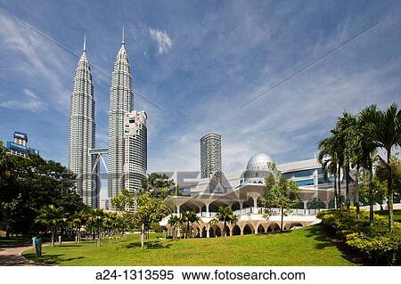 Malaysia, Kuala Lumpur City, Petronas Towers. View Large Photo Image Stock Photography - Malaysia, Kuala Lumpur City, Petronas Towers.. Fotosearch