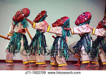 Stock Photo - Malaysia, Kuala Lumpur, traditional, dancers, people,. Fotosearch