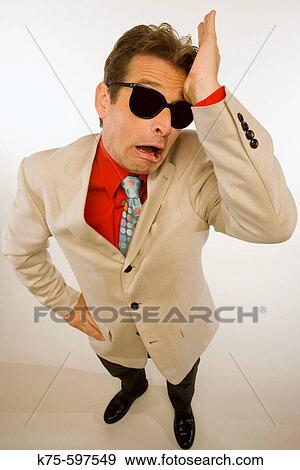 male, caucasian, sunglasses, hand, gesture, humor, comedy View Large Photo Image Stock Photo - male, caucasian, sunglasses, hand, gesture, humor, comedy. Fotosearch
