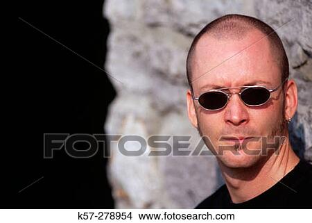 Picture - Male Portrait. Fotosearch