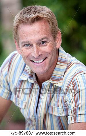 Stock Photo - Male portrait. Fotosearch