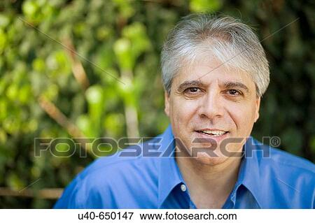 Stock Photo - Male portrait. Fotosearch