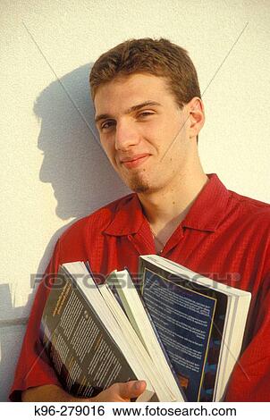 Male student Portrait View Large Photo Image Stock Photograph - Male student Portrait. Fotosearch