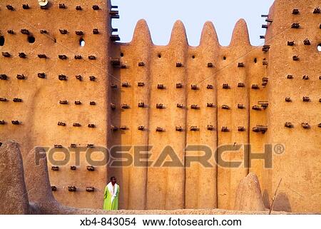 Mali, Djenn?, mosque View Large Photo Image Picture - Mali, Djenn?, mosque. Fotosearch