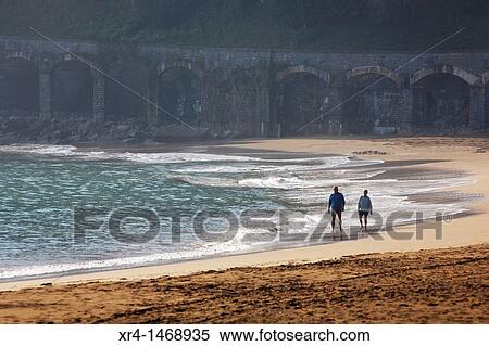 Malkorbe beach, Getaria, Guipuzcoa, Basque Country, Spain View Large Photo Image Stock Photography - Malkorbe beach, Getaria, Guipuzcoa, Basque Country, Spain. Fotosearch