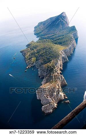 Mallorca, Balearic Islands, Spain, Sa Dragonera island View Large Photo Image Stock Photo - Mallorca, Balearic Islands, Spain, Sa Dragonera island. Fotosearch
