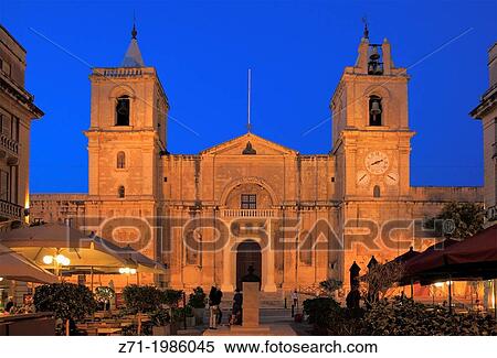 Malta, Valletta, St John's Co-Cathedral,. View Large Photo Image Stock Photography - Malta, Valletta, St John's Co-Cathedral,.. Fotosearch