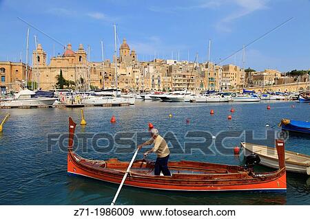 Malta, Vittoriosa, Birgu, Dockyard Creek, Marina,. View Large Photo Image Stock Photo - Malta, Vittoriosa, Birgu, Dockyard Creek, Marina,.. Fotosearch