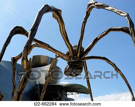 ? Maman? (1999) sculpture by Louise Bourgeois. Guggenheim Museum. Bilbao. Biscay, Euskadi, Spain. View Large Photo Image Picture - ? Maman? (1999) sculpture by Louise Bourgeois. Guggenheim Museum. Bilbao. Biscay, Euskadi, Spain.. Fotosearch