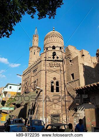 Stock Photography - Mameluke mosque, Islamic Quarter, Cairo, Egypt. Fotosearch