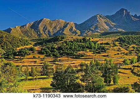 Mampodre Massif. Picos de Europa Regional Park. Maraa. Leon Province. Castilla y Leon. Spain. View Large Photo Image Stock Image - Mampodre Massif. Picos de Europa Regional Park. Maraa. Leon Province. Castilla y Leon. Spain.. Fotosearch