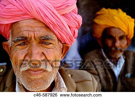 Man at the blue villaje. Jodhpur. Rajasthan, India View Large Photo Image Stock Photograph - Man at the blue villaje. Jodhpur. Rajasthan, India. Fotosearch
