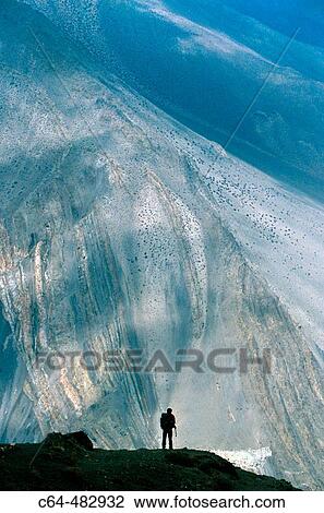 Man at the Himalayas. Nepal View Large Photo Image Stock Image - Man at the Himalayas. Nepal. Fotosearch