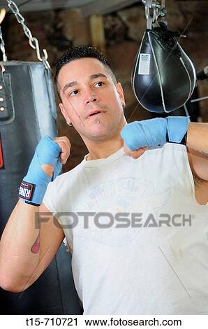 man boxing View Large Photo Image Stock Image - man boxing. Fotosearch