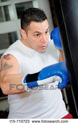 man boxing View Large Photo Image Stock Image - man boxing. Fotosearch