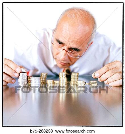 Man counting money View Large Photo Image Stock Photo - Man counting money. Fotosearch