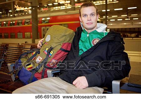 Man. Hauptbahnhof, Berlin, Germany. View Large Photo Image Stock Photography - Man. Hauptbahnhof, Berlin, Germany.. Fotosearch