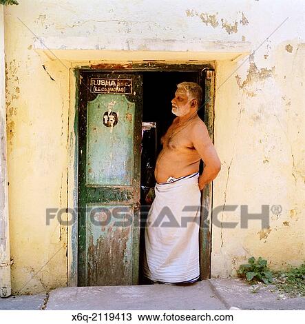 Man in Chennai (Madras) in India. View Large Photo Image Stock Image - Man in Chennai (Madras) in India.. Fotosearch